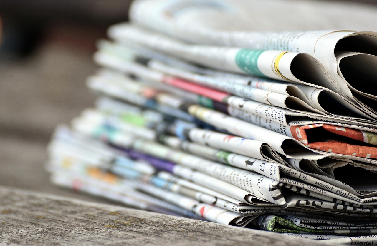 Newspapers, pile of newspapers, press — Which Of The Following Statements Applies To A Purely Competitive Producer?